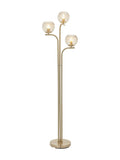 Gallery Home Gold Dilan floor lamp 162cm, imported from the UK