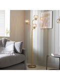 Gallery Home Gold Dilan floor lamp 162cm, imported from the UK