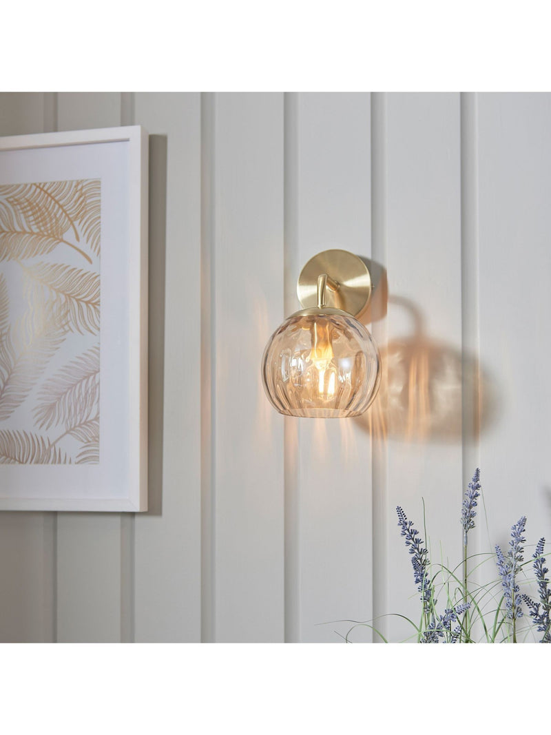 Gallery Home Gold Dilan wall light 24cm (British brand)
