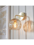 Gallery Home Gold Dilan wall light 24cm (British brand)