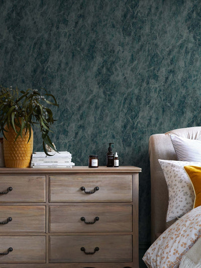 Next Blue Next Marble Effect A4 Wallpaper Sample- Buy online at McGrocer