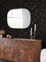 Next Black Abstract Geo A4 Wallpaper Sample- Buy online at McGrocer