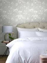 Next Pink Country Leaves A4 Wallpaper Sample- Buy online at McGrocer