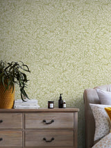 Next Ditsy Leaf Green A4 Wallpaper Sample- Buy online at McGrocer