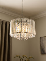 Next Clear Astor Easy Fit Shade Ceiling Light- Buy online at McGrocer
