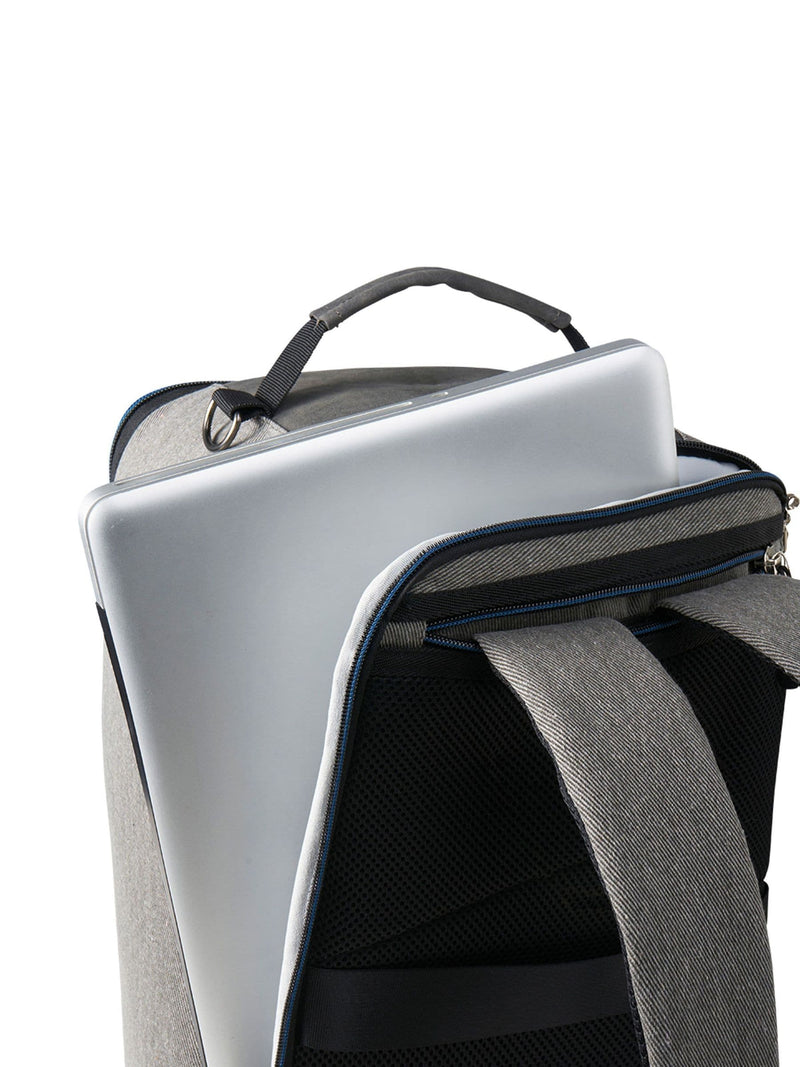 Cabin Max Manhattan travel bag grey blue 40x20x25, imported from the UK
