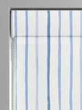 Laura Ashley Dark Seaspray Blue kids roman blind, imported from the UK