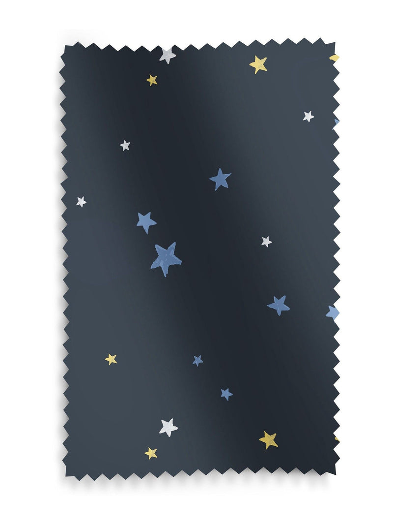 Laura Ashley kids roman blind midnight blue stars, imported from the UK