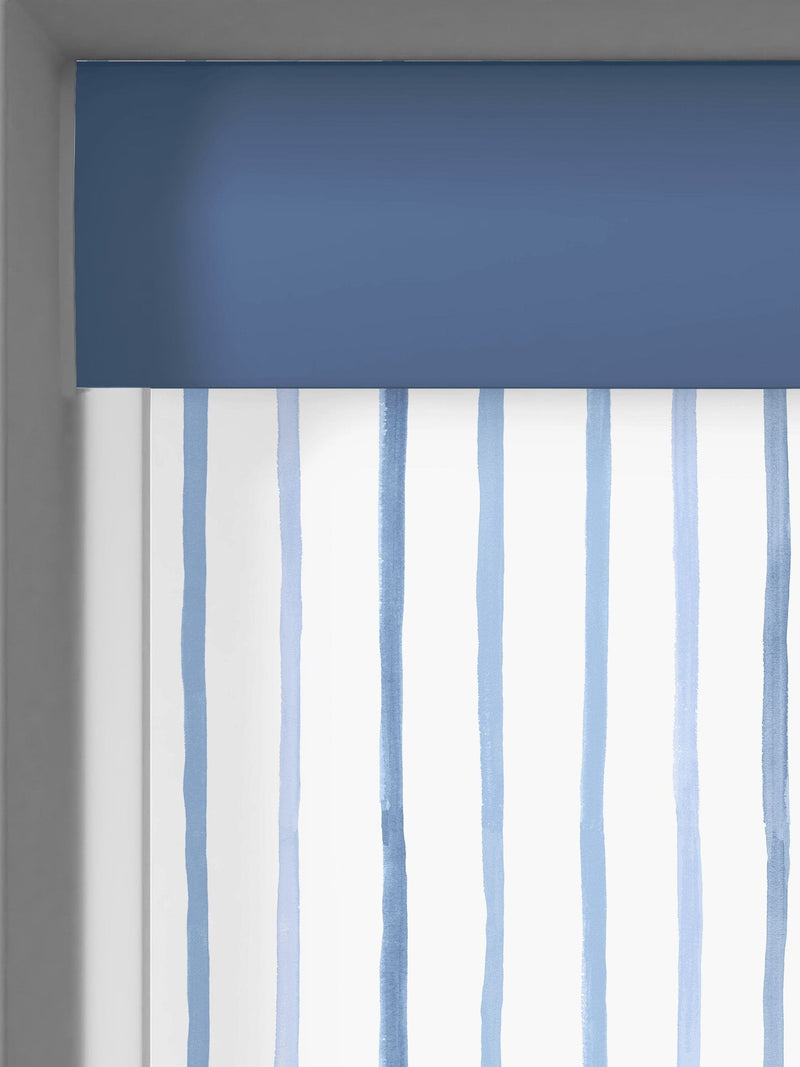 Laura Ashley Dark Seaspray Blue roller blind (British brand)
