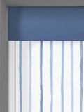 Laura Ashley Dark Seaspray Blue roller blind (British brand)