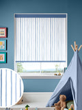 Laura Ashley Dark Seaspray Blue roller blind (British brand)