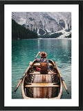 Brookpace Lascelles framed wall art Pragser Wildsee 2 65x50cm, UK version