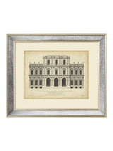 Next Brookpace Lascelles Gold Vintage Facade III Antique Mirrored Framed Print 56 x 46cm- Buy online at McGrocer
