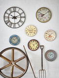 Brookpace Lascelles Garden Fruits Open Faced Wall Clock 36 cm diameter - British product