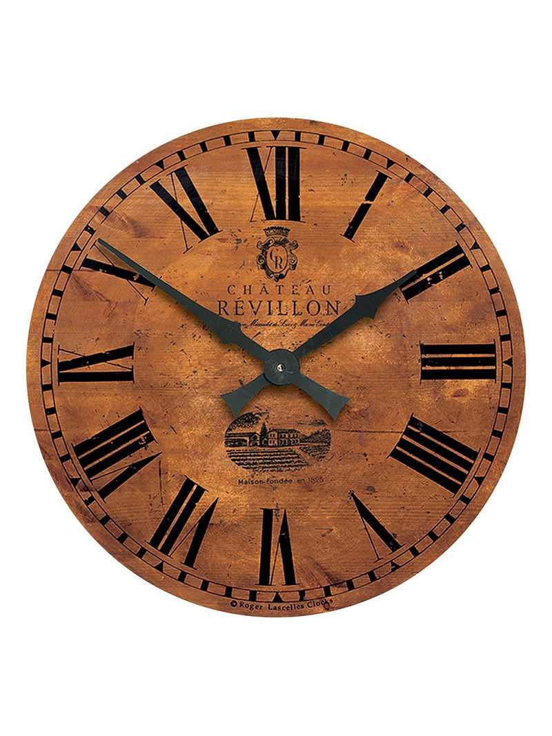 Lascelles French Wine Chateau wall clock 49.5cm - British product