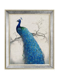 Brookpace Gold Peacock art print 56x46cm - British product