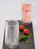 Judge double-walled glass highball glasses set of 2, UK version