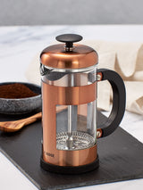Next Stellar Copper Glass Cafetiere 3 Cup- Buy online at McGrocer