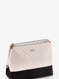 Foldable makeup bag with clear compartments 24x20x8.5cm - British product