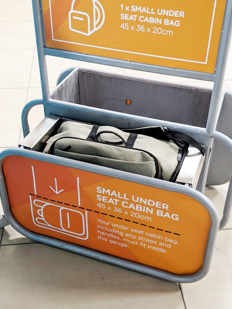 Cabin Max Manhattan backpack trolley grey 30 litre 45x36x20cm, imported from the UK