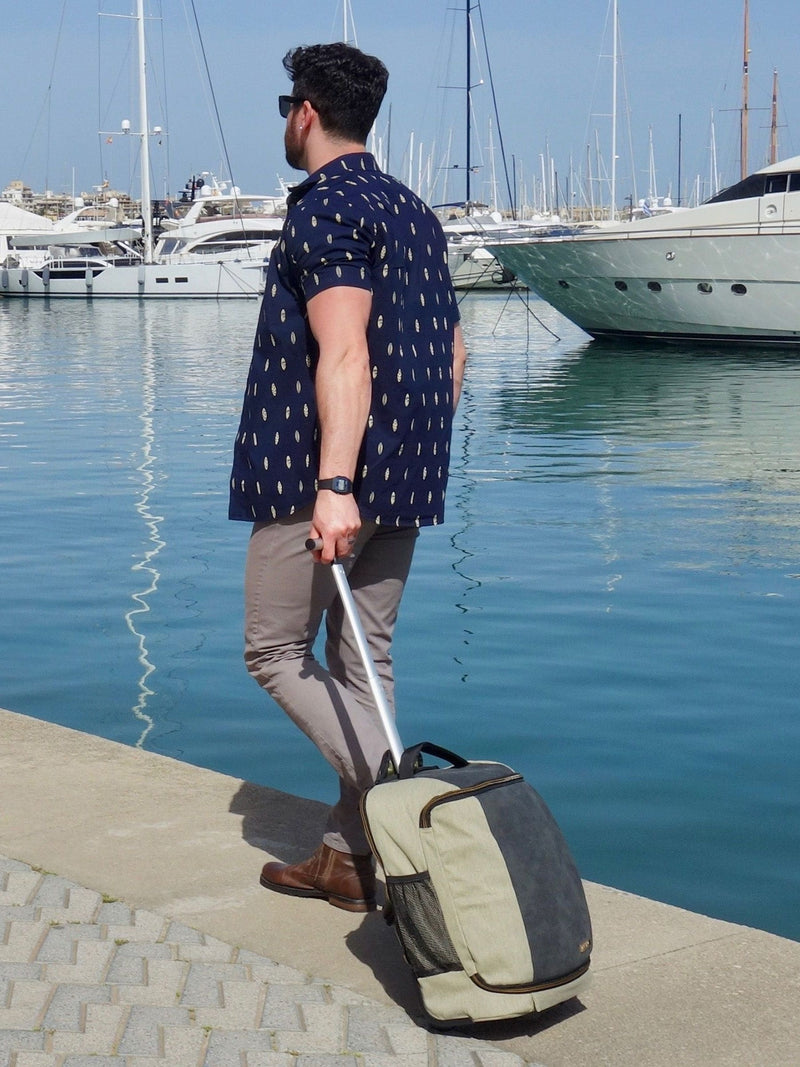 Cabin Max Manhattan backpack trolley grey 30 litre 45x36x20cm, imported from the UK