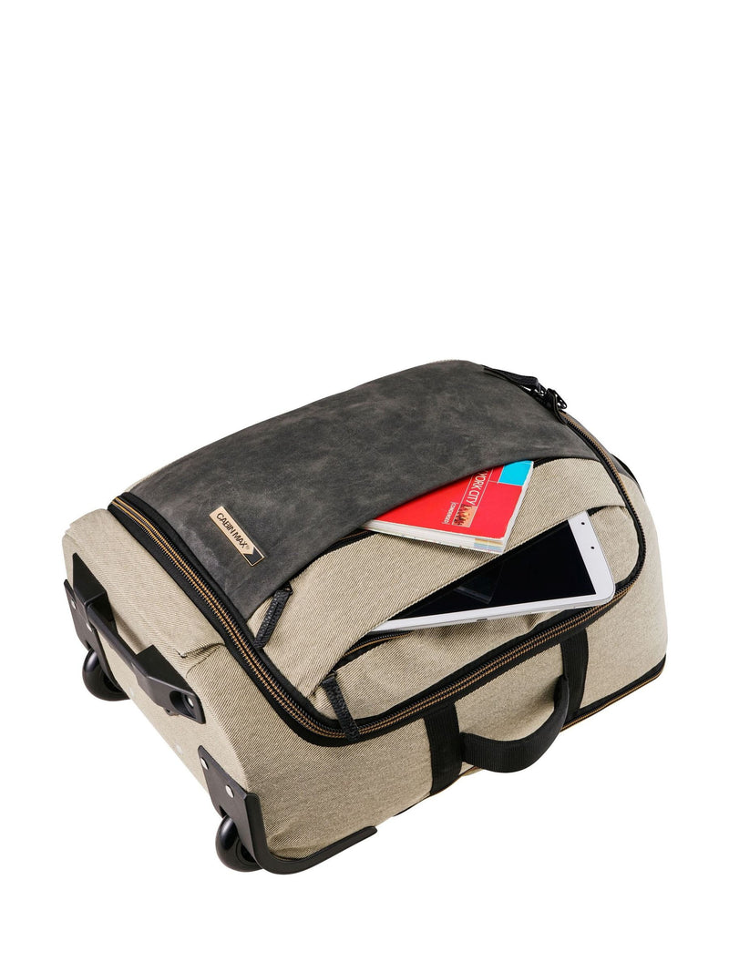 Cabin Max Manhattan backpack trolley grey 30 litre 45x36x20cm, imported from the UK