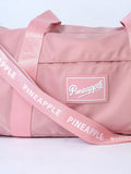 Pineapple Pink Tonal Holdall kit bag, imported from the UK