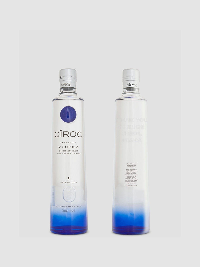 Ciroc personalised vodka 70cl - British product