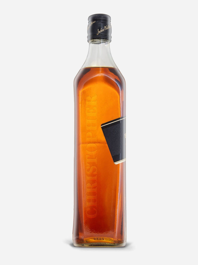 Johnnie Walker Black Label blended Scotch whisky 70cl, imported from the UK