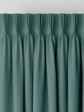 Montero Velvet teal blue made to measure curtains - British product