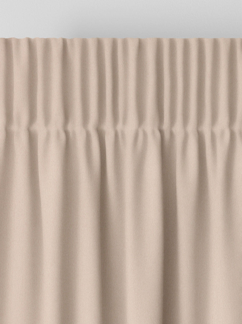 Montero Vanilla Cream velvet made to measure curtains, imported from the UK