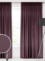 Next Trella Grape Purple Made to Measure Curtains- Buy online at McGrocer