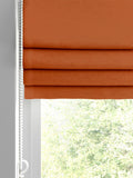 Nectarine velvet roman blind made to measure (British brand)