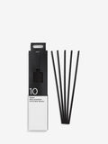 Set of 10 Black Luxury Replacement Diffuser Reeds