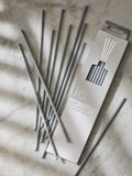 Grey luxury replacement diffuser reeds set of 10 (British brand)
