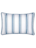 Laura Ashley Blue Midnight Reversible 100% Cotton Sateen 200 Thread Count Tuileries Duvet Cover and Pillowcase Set
