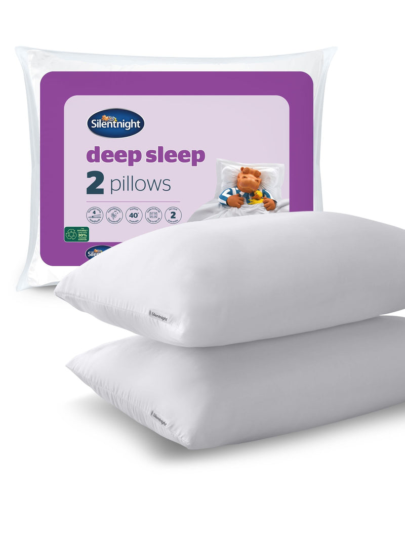 Silentnight Deep Sleep pillows 2 pack (British brand)