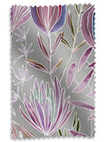 Voyage roman blind Dahlia Grey Masina, imported from the UK