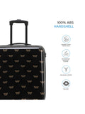 Flight Knight Butterfly hardcase suitcase with 4 wheels, imported from the UK