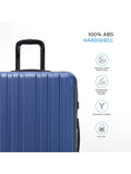 Flight Knight hardcase suitcase set navy blue, imported from the UK