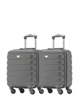 Next Flight Knight EasyJet Underseat Cabin Suitcase Set of 2 (Charcoal) 45x36x20cm- Buy online at McGrocer