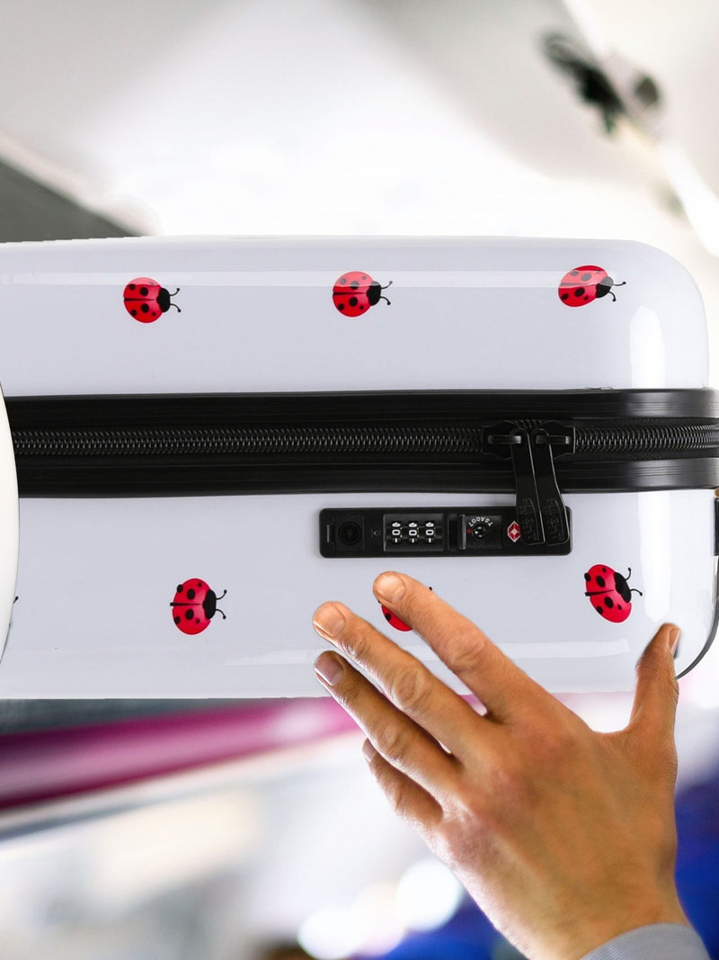Flight Knight Ladybird suitcase 28 inch, imported from the UK