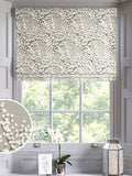 Silver Grove roman blind made to measure 100% cotton, UK version