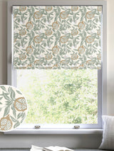 Next Green Halo Halo Sage Made To Measure Roman 100% Cotton Blind- Buy online at McGrocer