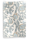 Green Halo roman blind fruit leaves print 100% cotton (British brand)
