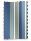 Blue Huddson Roman blind made to measure (British brand)