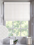 Cream Kyoto made to measure Roman blind - British product