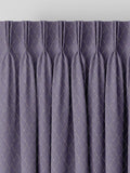 Iris Purple Molton made to measure curtains, UK version