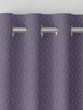Iris Purple Molton made to measure curtains, UK version