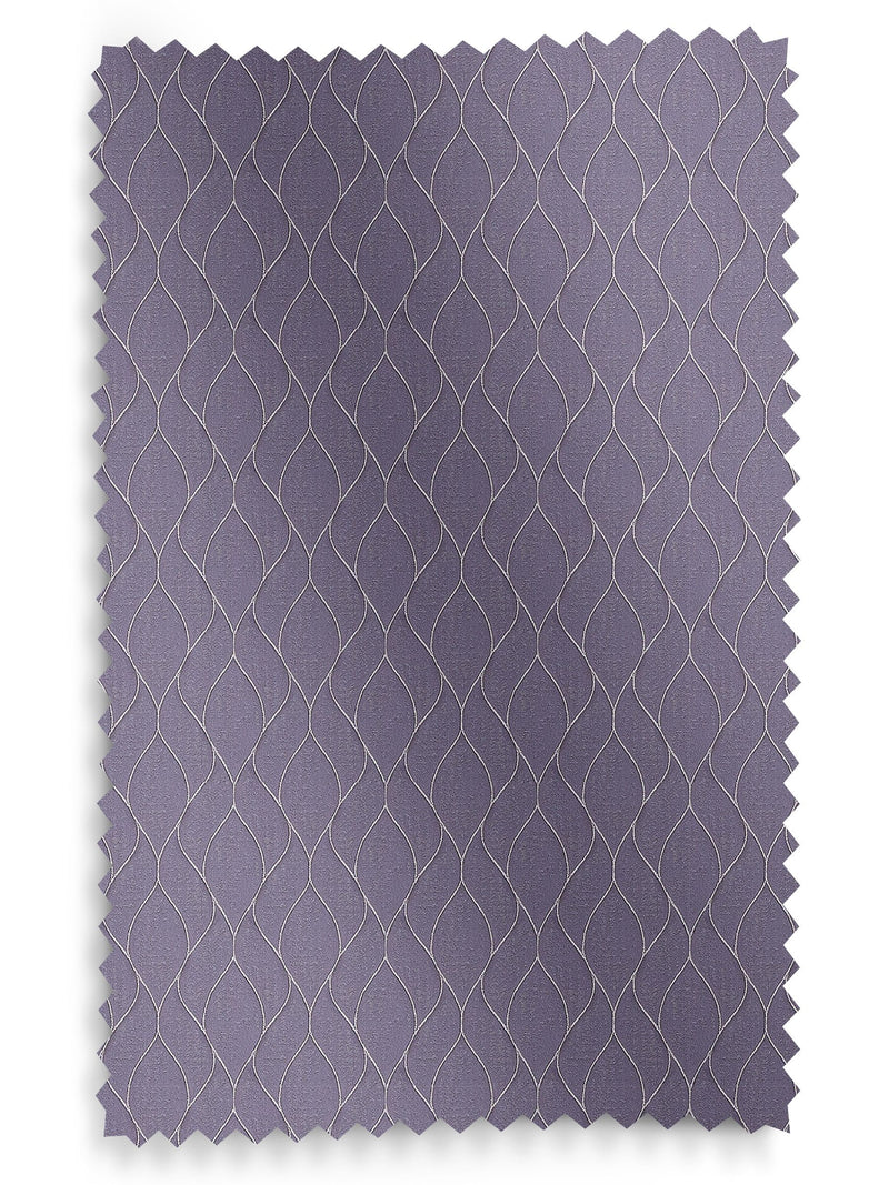 Iris Purple Molton made to measure curtains, UK version